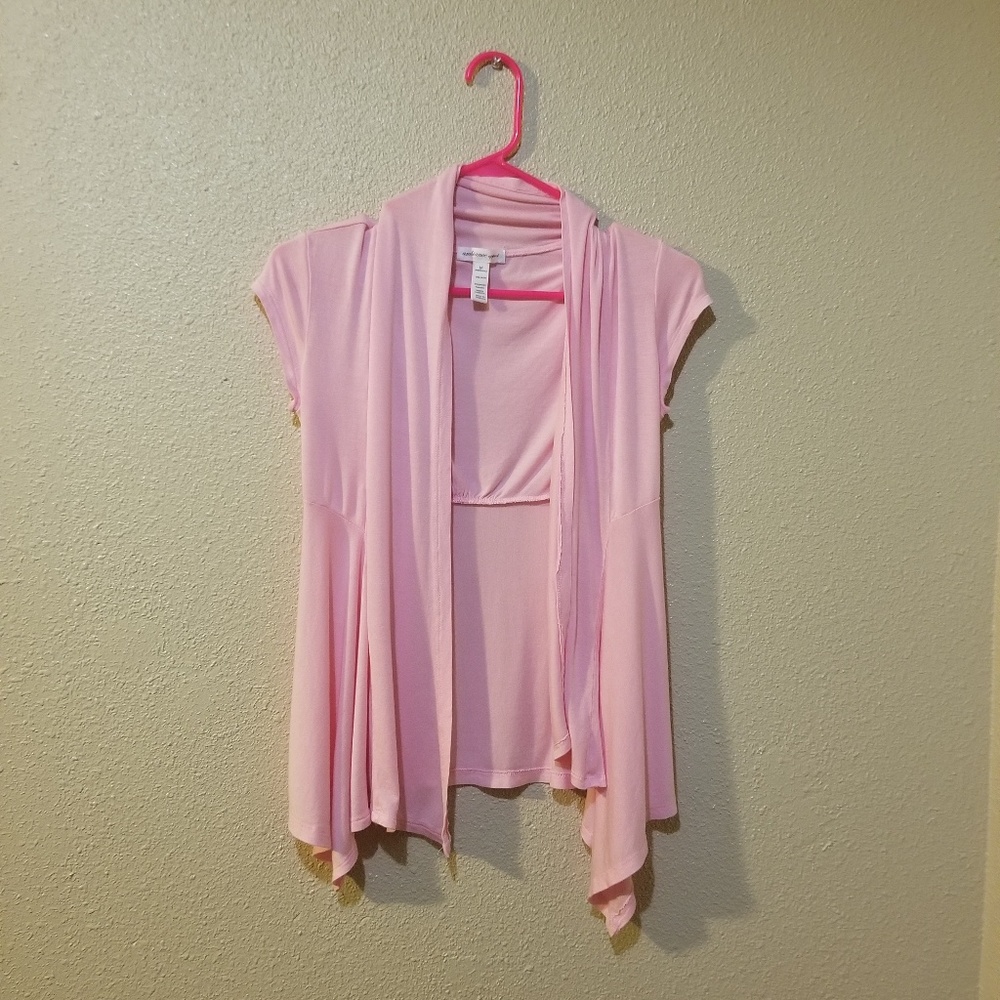 Open front cardigan